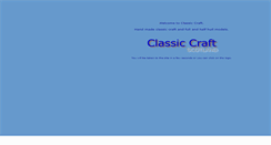 Desktop Screenshot of classiccraft.co.uk