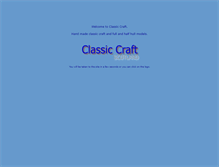 Tablet Screenshot of classiccraft.co.uk